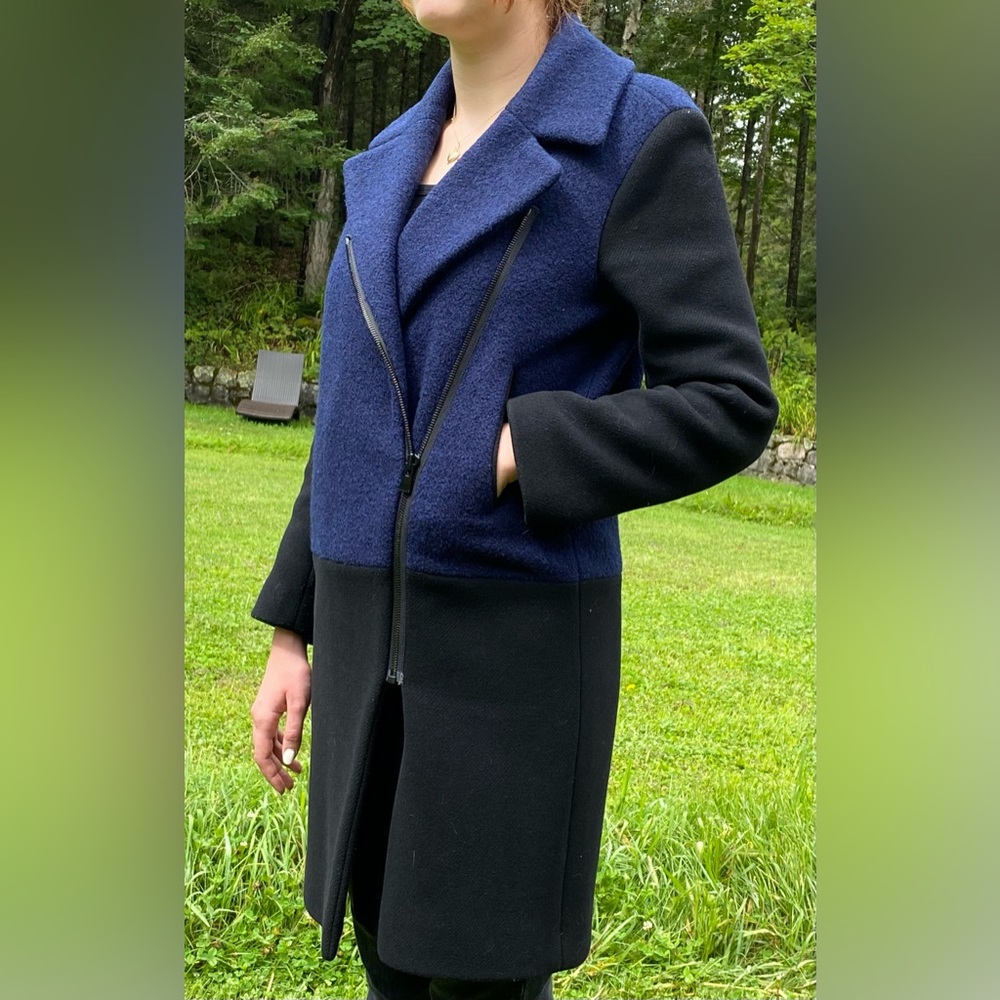 SANDRO Paris Wool Coat Size 38